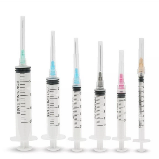 Medical Disposable Syringes with Luer Lock