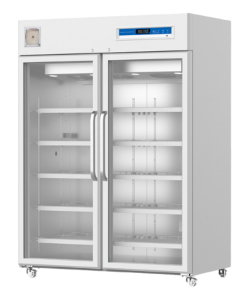 Alternative view of Double Glass Door Laboratory Fridge